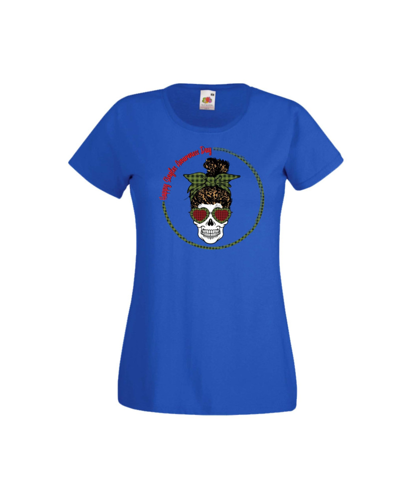 Дамска тениска Свети Валентин Valentines Day Skull Valentine's 19 Дамска тениска Свети Валентин Valentines Day Skull Valentine's 19