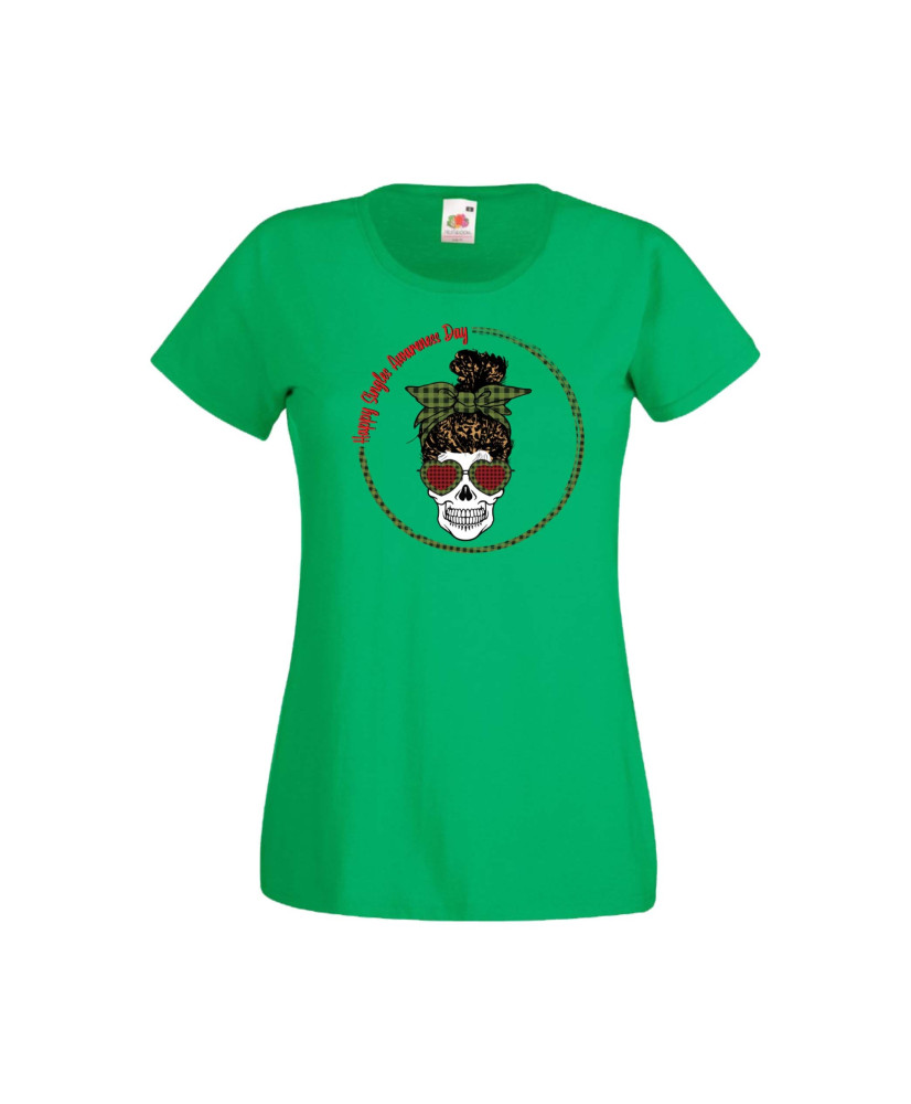 Дамска тениска Свети Валентин Valentines Day Skull Valentine's 19 Дамска тениска Свети Валентин Valentines Day Skull Valentine's 19