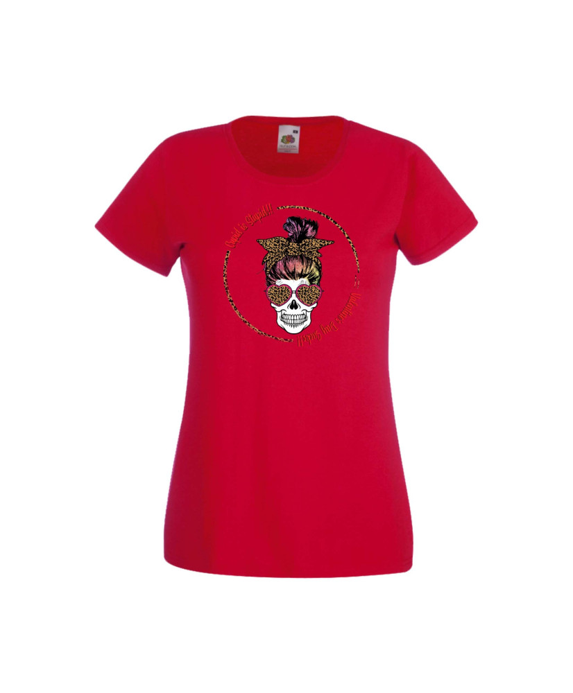 Дамска тениска Свети Валентин Valentines Day Skull Valentine's 10 Дамска тениска Свети Валентин Valentines Day Skull Valentine's 10