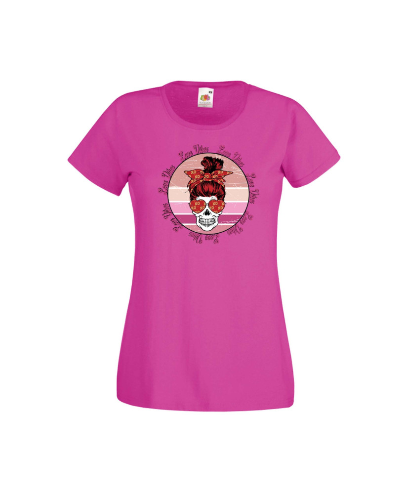 Дамска тениска Свети Валентин Valentines Day Skull Valentine's 21 Дамска тениска Свети Валентин Valentines Day Skull Valentine's 21