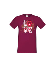 Мъжка тениска Свети Валентин Dog Love 1