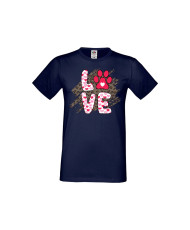 Мъжка тениска Свети Валентин Dog Love 1