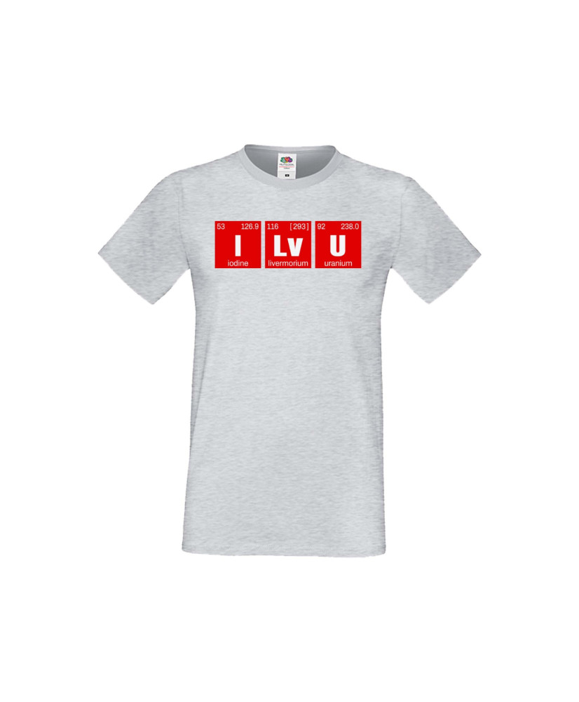 Мъжка тениска Свети Валентин I Lv U