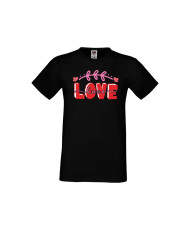Мъжка тениска Свети Валентин Love 2