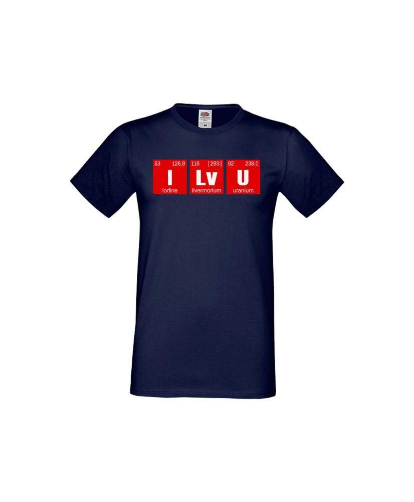 Мъжка тениска Свети Валентин I Lv U