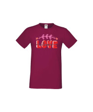 Мъжка тениска Свети Валентин Love 2