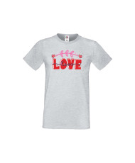 Мъжка тениска Свети Валентин Love 2