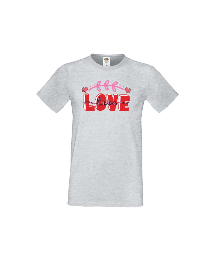 Мъжка тениска Свети Валентин Love 2