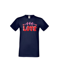 Мъжка тениска Свети Валентин Love 2