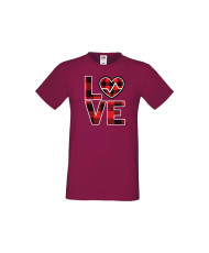 Мъжка тениска Свети Валентин Love 3
