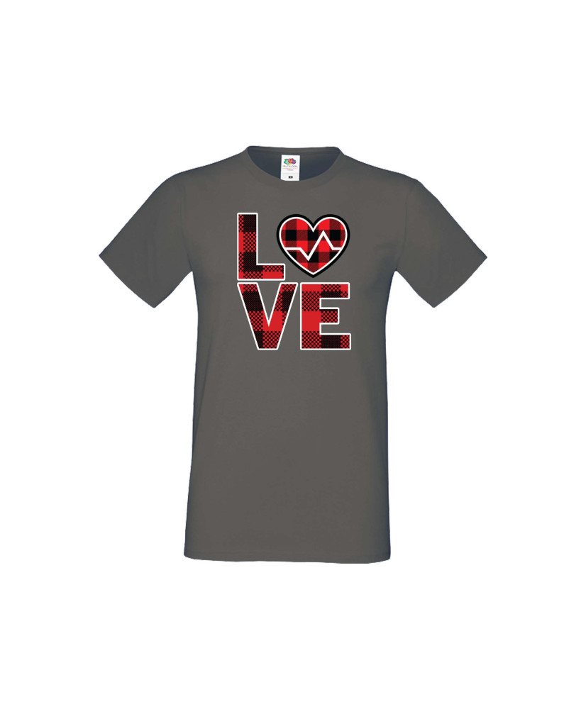 Мъжка тениска Свети Валентин Love 3