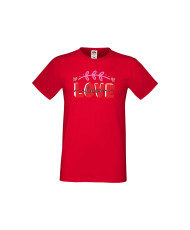 Мъжка тениска Свети Валентин Love 2