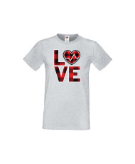 Мъжка тениска Свети Валентин Love 3