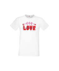Мъжка тениска Свети Валентин Love 2