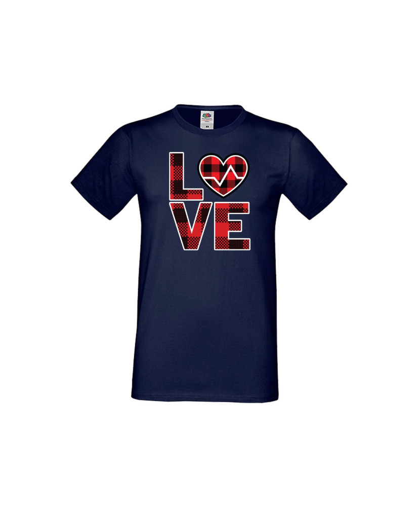 Мъжка тениска Свети Валентин Love 3