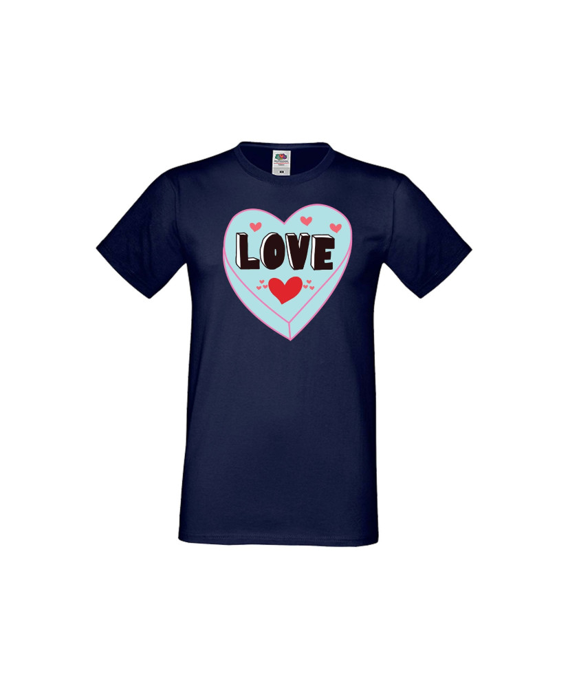Мъжка тениска Свети Валентин Love 4