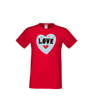 Мъжка тениска Свети Валентин Love 4