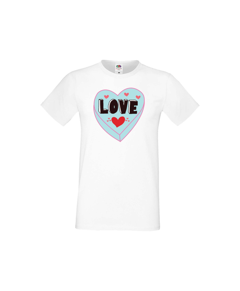 Мъжка тениска Свети Валентин Love 4