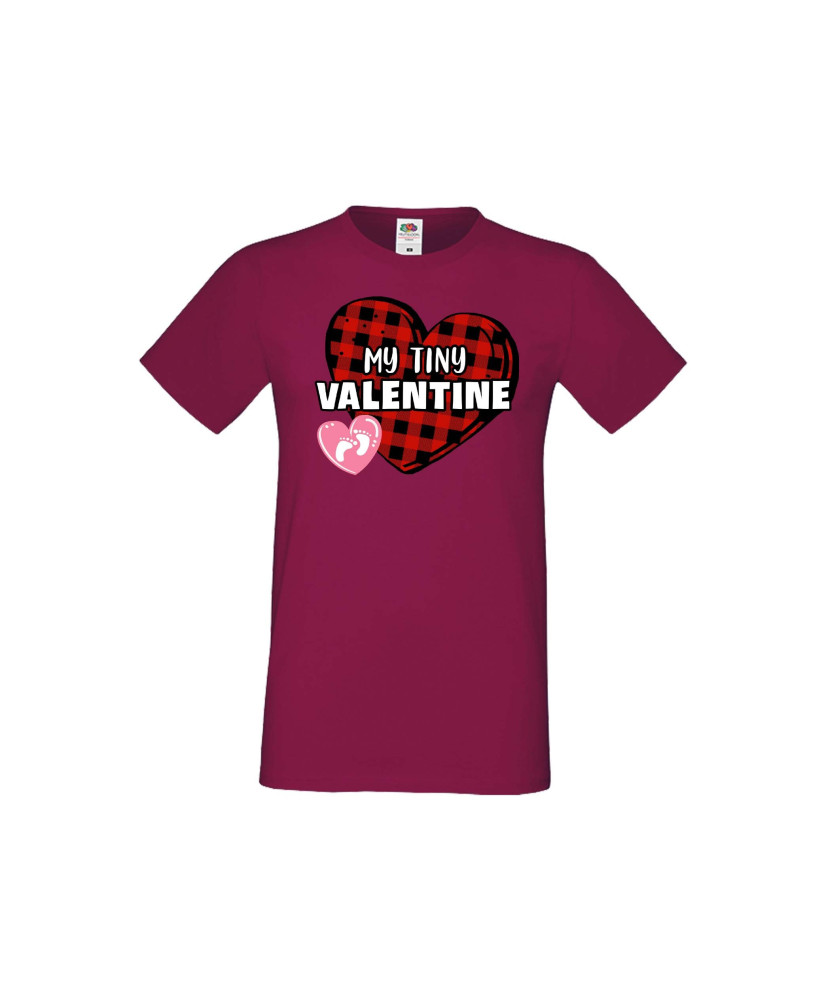 Мъжка тениска Свети Валентин My Tiny Valentine