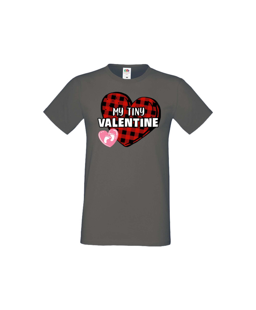 Мъжка тениска Свети Валентин My Tiny Valentine