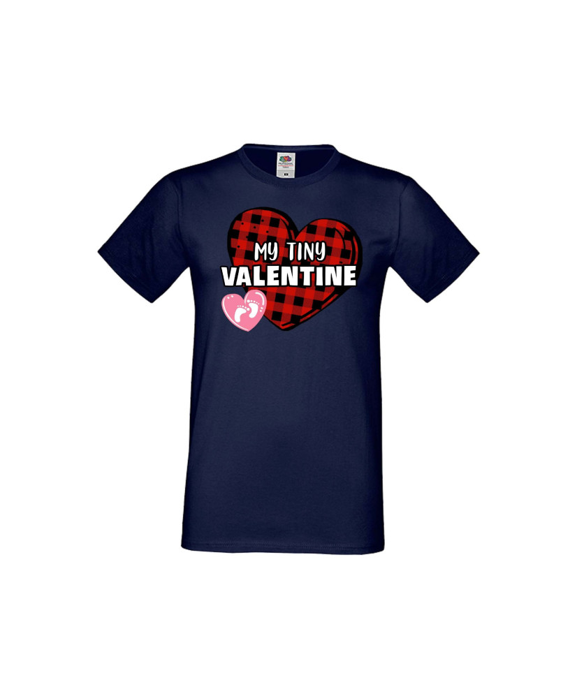 Мъжка тениска Свети Валентин My Tiny Valentine