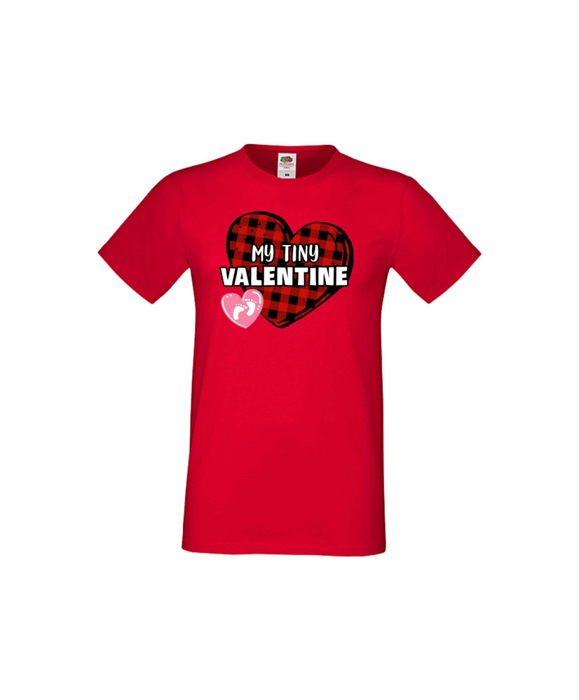 Мъжка тениска Свети Валентин My Tiny Valentine