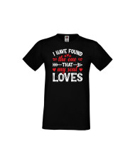 Мъжка тениска Свети Валентин I Have Found The One That My Soul Loves