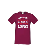 Мъжка тениска Свети Валентин I Have Found The One That My Soul Loves