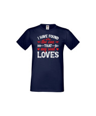 Мъжка тениска Свети Валентин I Have Found The One That My Soul Loves
