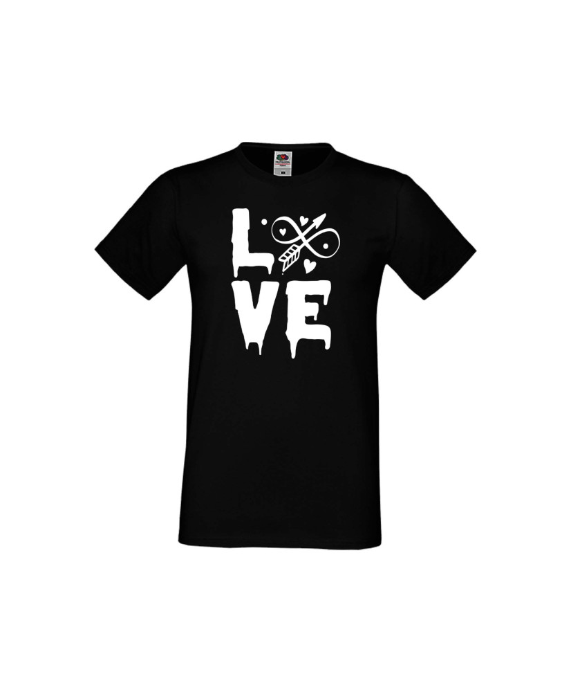 Мъжка тениска Свети Валентин Love 1