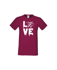 Мъжка тениска Свети Валентин Love 1