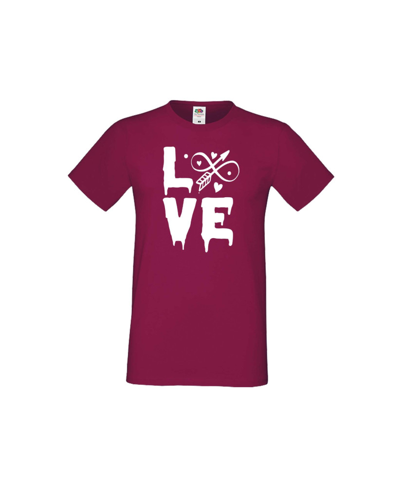Мъжка тениска Свети Валентин Love 1