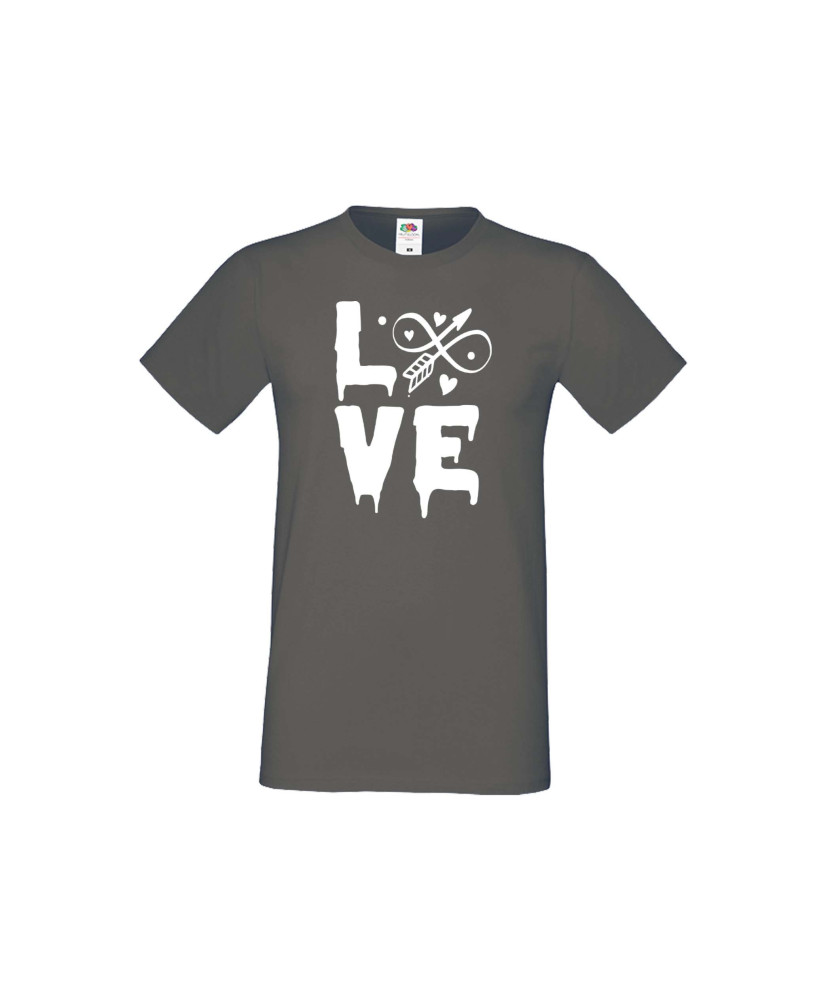 Мъжка тениска Свети Валентин Love 1