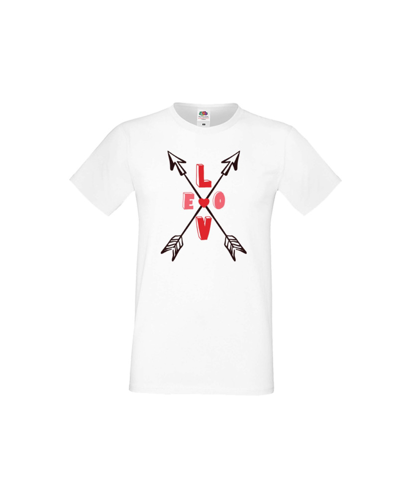 Мъжка тениска Свети Валентин Love Cupid Arrows 1 Мъжка тениска Свети Валентин Love Cupid Arrows 1