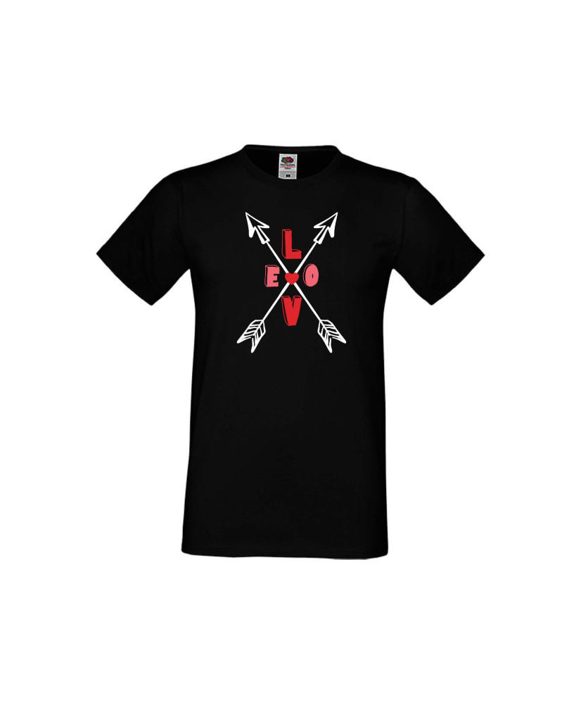 Мъжка тениска Свети Валентин Love Cupid Arrows 1 Мъжка тениска Свети Валентин Love Cupid Arrows 1