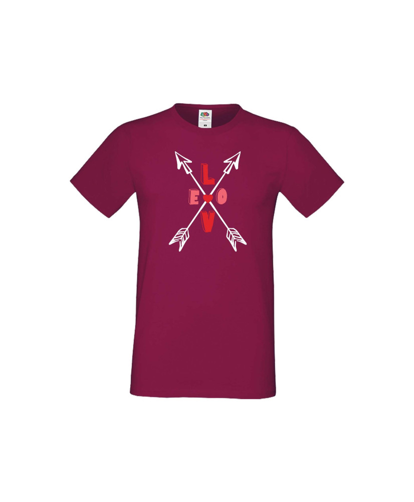Мъжка тениска Свети Валентин Love Cupid Arrows 1 Мъжка тениска Свети Валентин Love Cupid Arrows 1