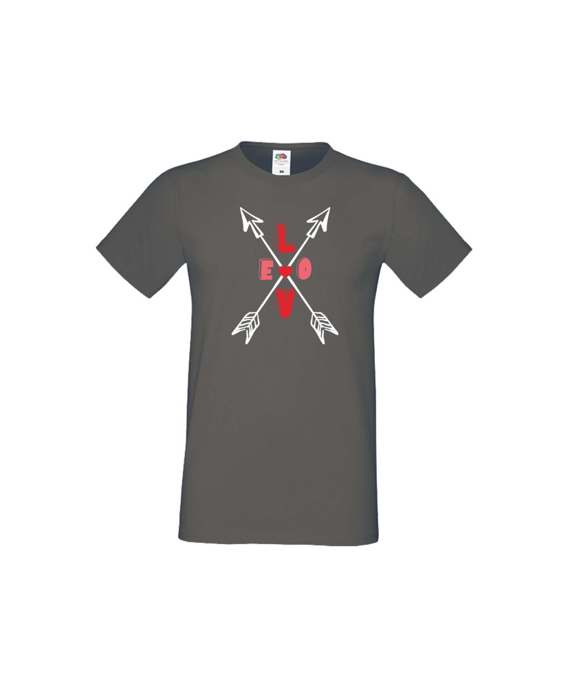 Мъжка тениска Свети Валентин Love Cupid Arrows 1 Мъжка тениска Свети Валентин Love Cupid Arrows 1