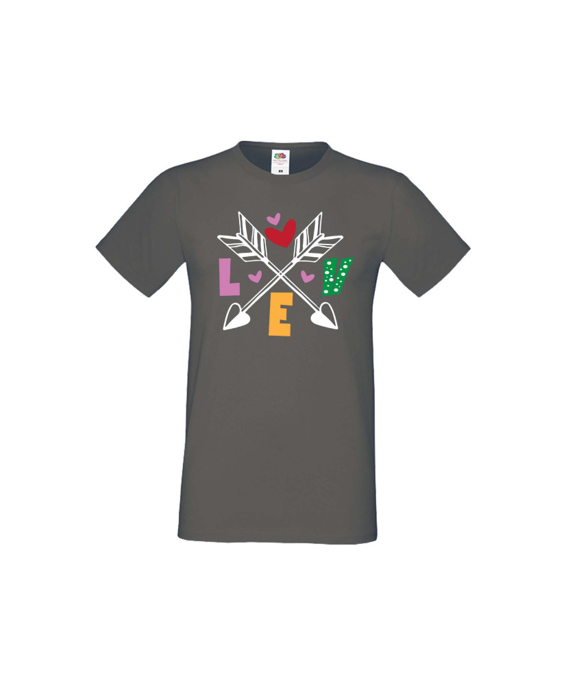 Мъжка тениска Свети Валентин Love Cupid Arrows 2