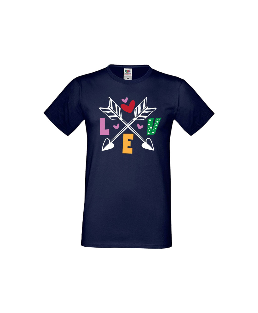 Мъжка тениска Свети Валентин Love Cupid Arrows 2