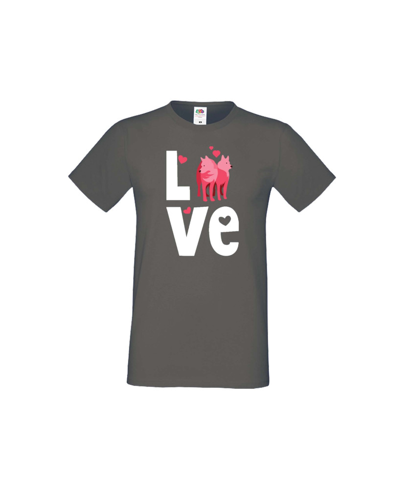 Мъжка тениска Свети Валентин Love Dogs