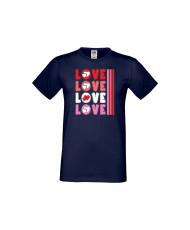 Мъжка тениска Свети Валентин LOVE LOVE LOVE 3