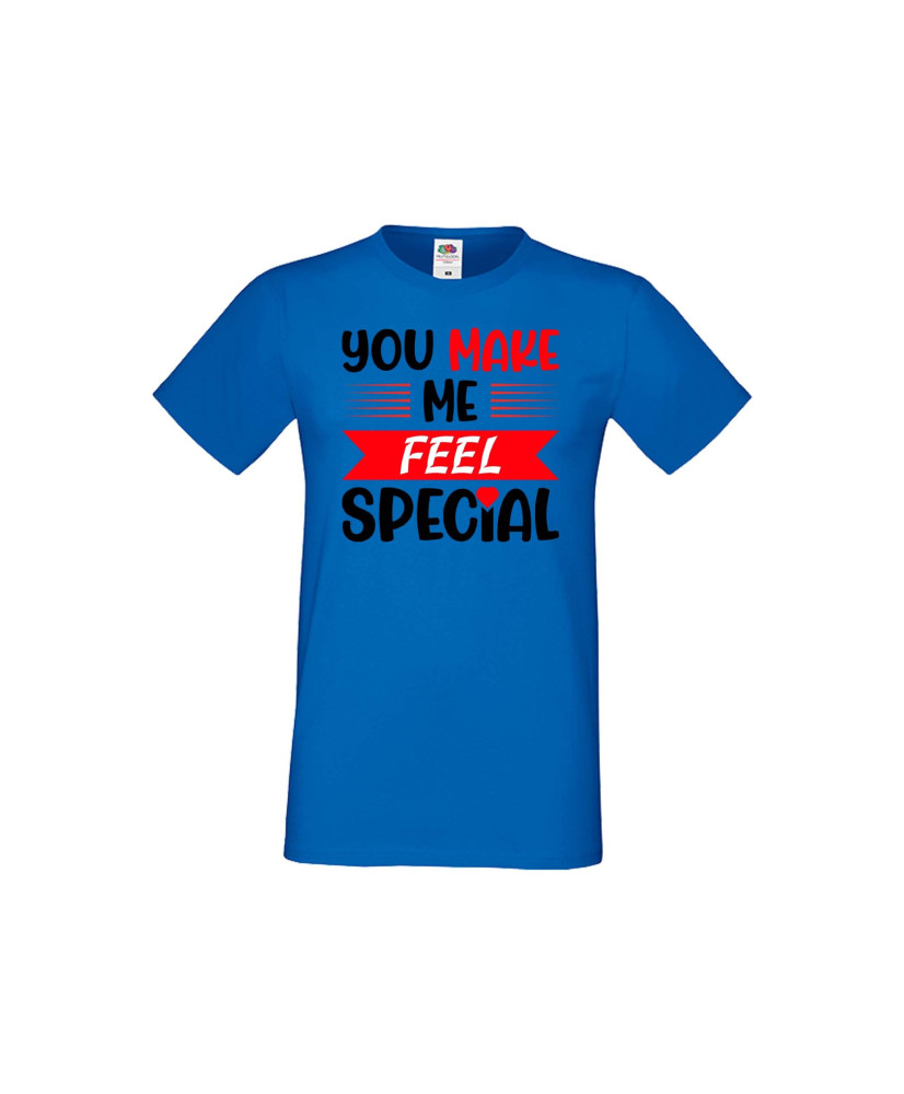 Мъжка тениска Свети Валентин You Make Me Feel Special 1 Мъжка тениска Свети Валентин You Make Me Feel Special 1