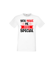 Мъжка тениска Свети Валентин You Make Me Feel Special 1