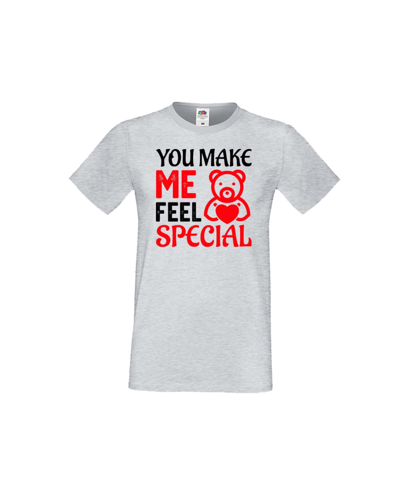 Мъжка тениска Свети Валентин You Make Me Feel Special 2