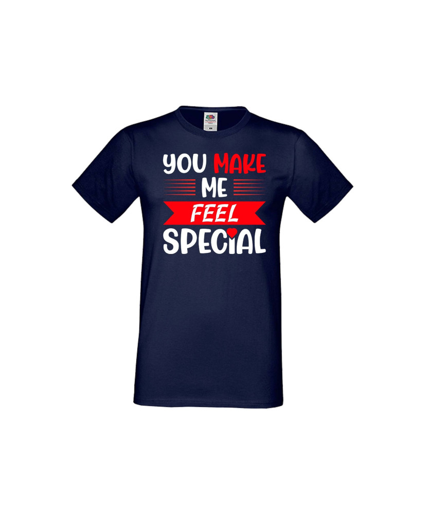 Мъжка тениска Свети Валентин You Make Me Feel Special 1