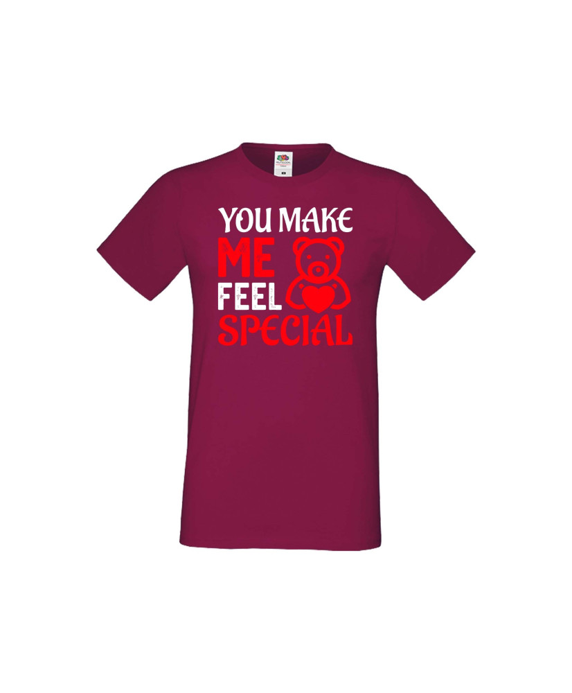 Мъжка тениска Свети Валентин You Make Me Feel Special 2