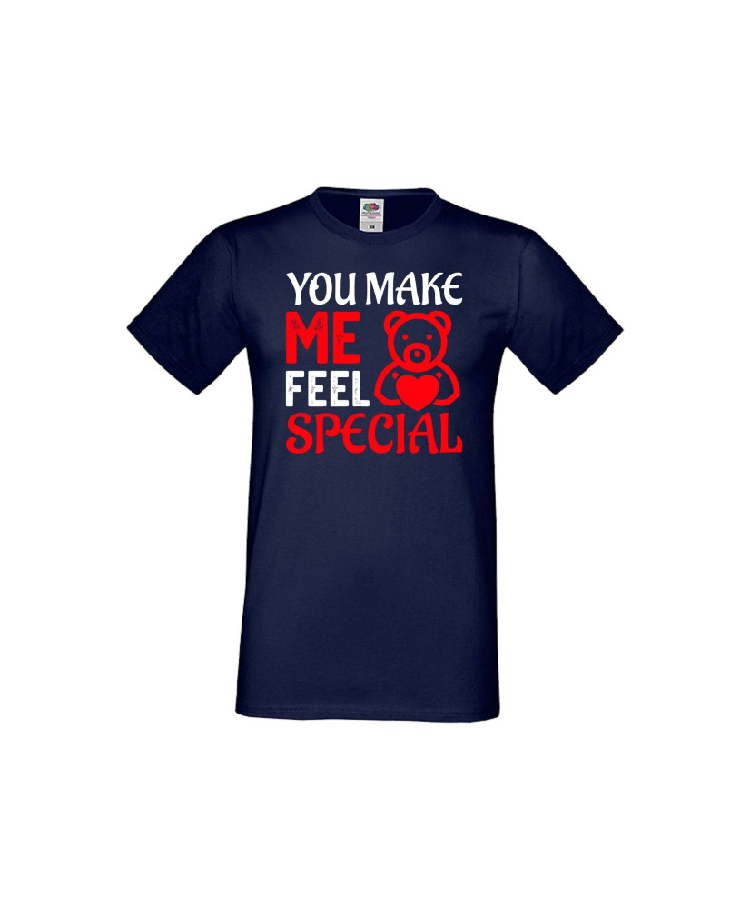 Мъжка тениска Свети Валентин You Make Me Feel Special 2