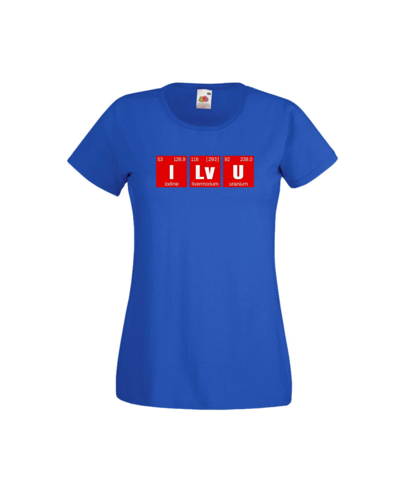 Дамска тениска Свети Валентин Valentines Day I Lv U Дамска тениска Свети Валентин Valentines Day I Lv U