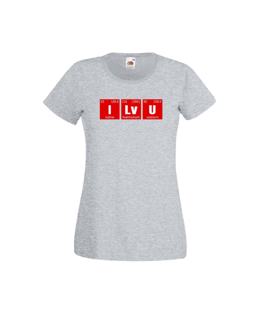 Дамска тениска Свети Валентин Valentines Day I Lv U Дамска тениска Свети Валентин Valentines Day I Lv U