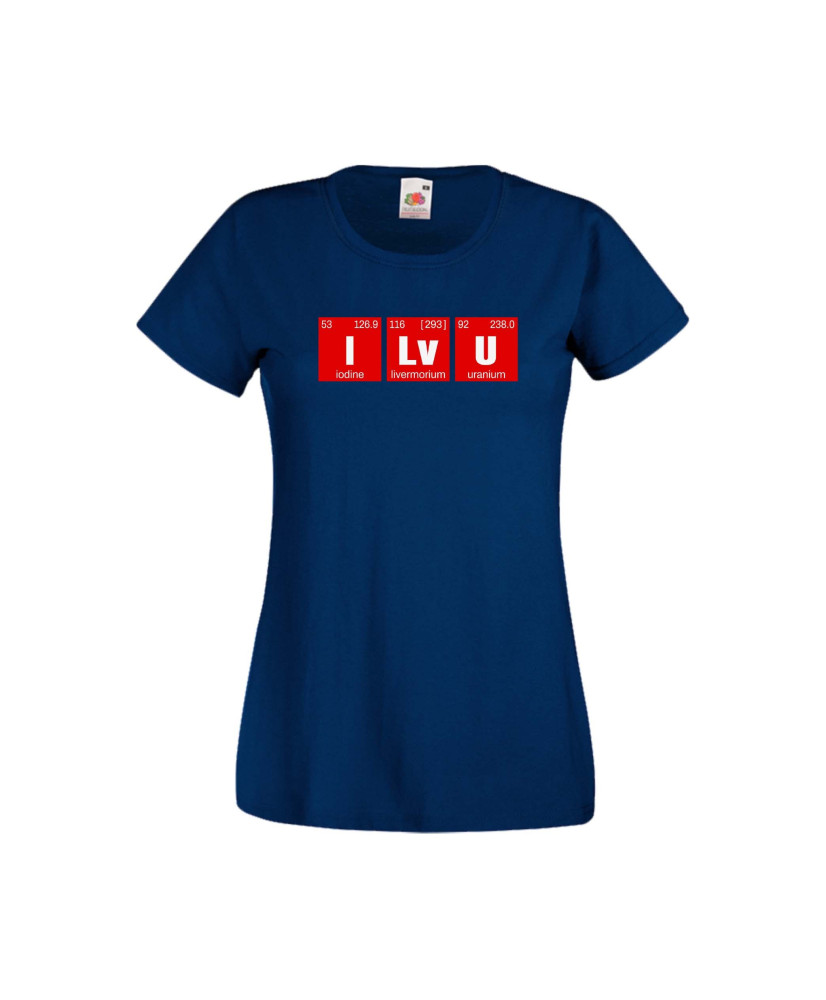 Дамска тениска Свети Валентин Valentines Day I Lv U Дамска тениска Свети Валентин Valentines Day I Lv U